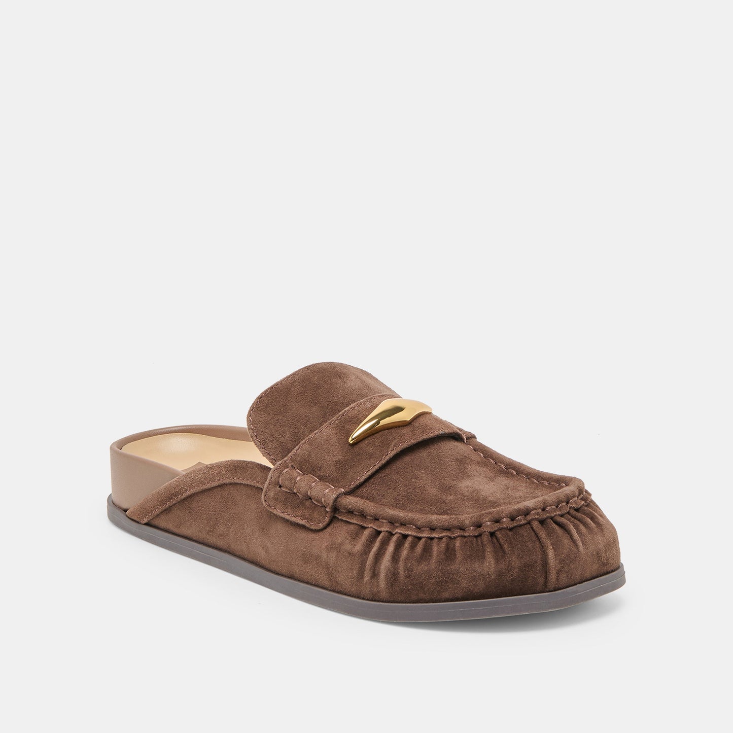 Dolce Vita Jodero Dk Brown Suede Flats