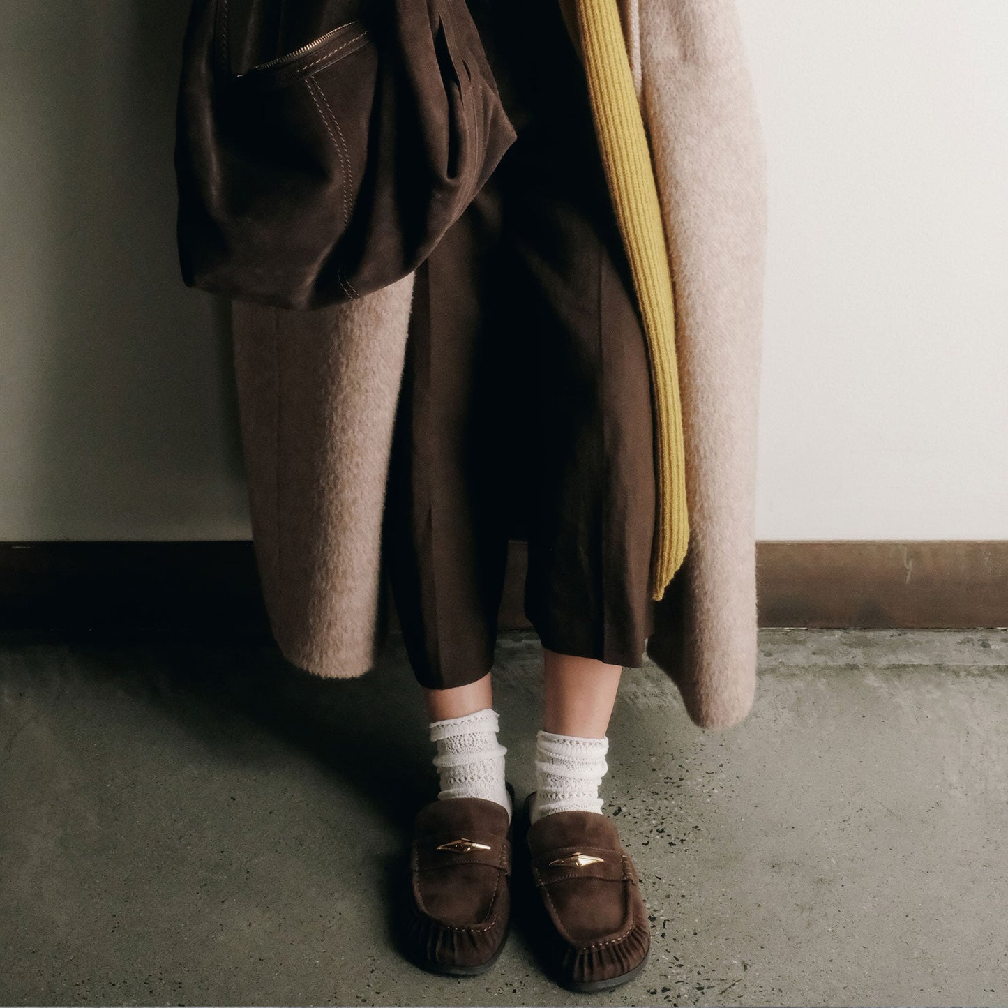 Dolce Vita Jodero Dk Brown Suede Flats