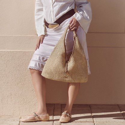 Dolce Vita Relan French Vanilla Mesh Ballet Flats