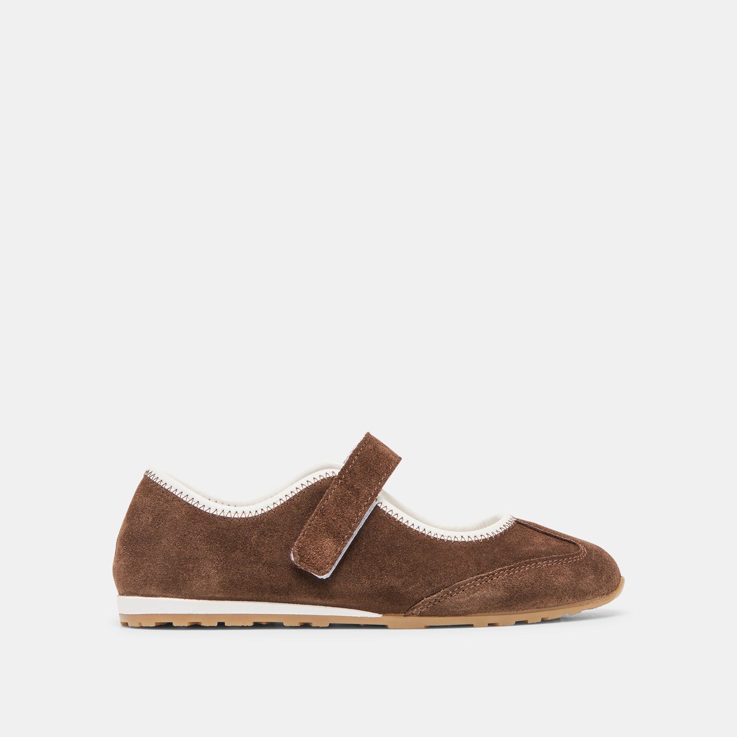 Dolce Vita Sofya Dk Brown Suede Sneakers
