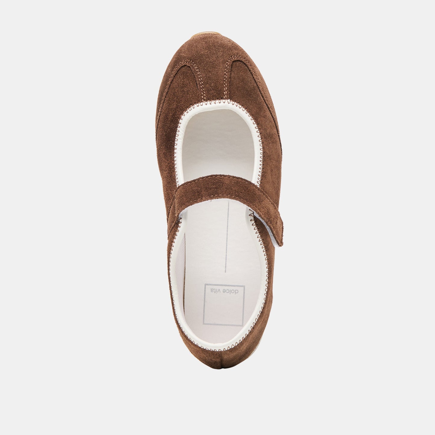 Dolce Vita Sofya Dk Brown Suede Sneakers