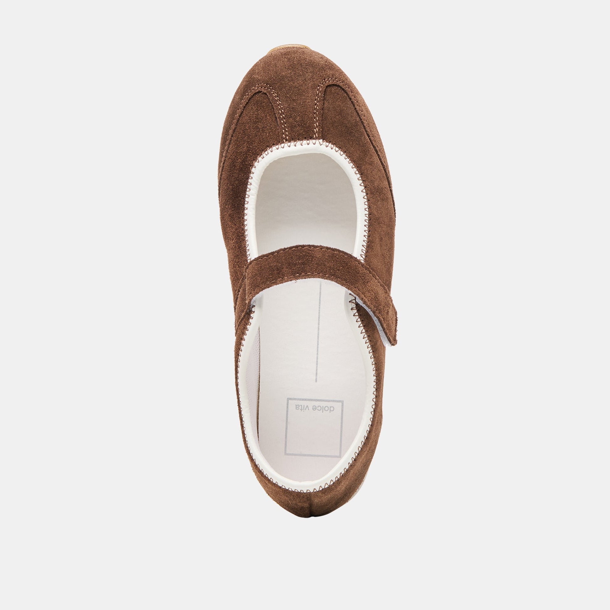 Dolce Vita Sofya Dk Brown Suede Sneakers
