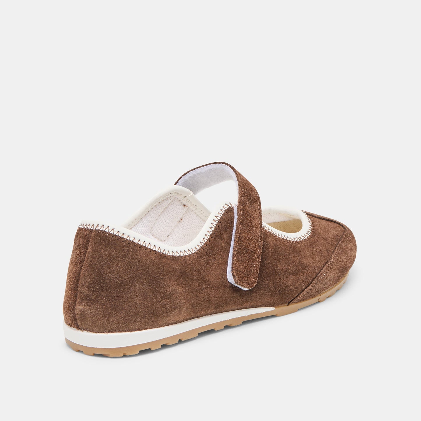 Dolce Vita Sofya Dk Brown Suede Sneakers