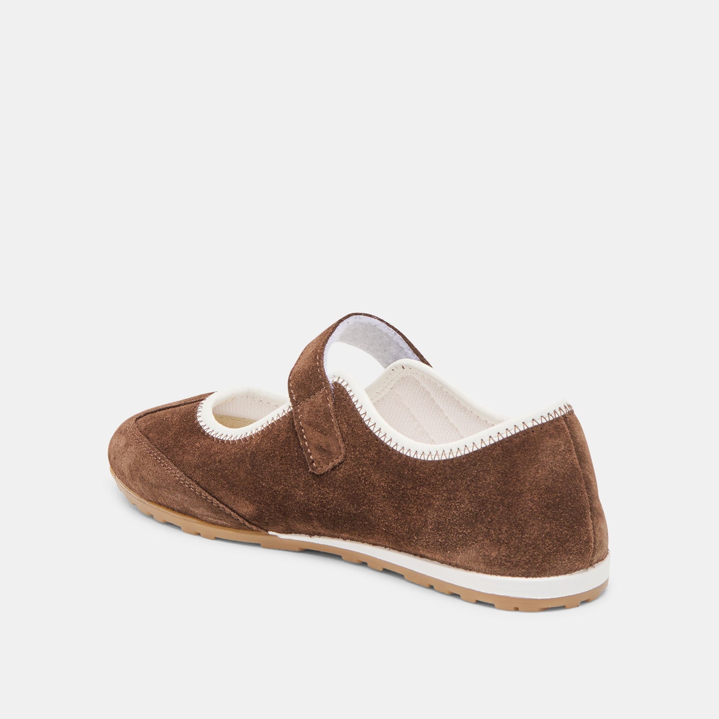 Dolce Vita Sofya Dk Brown Suede Sneakers