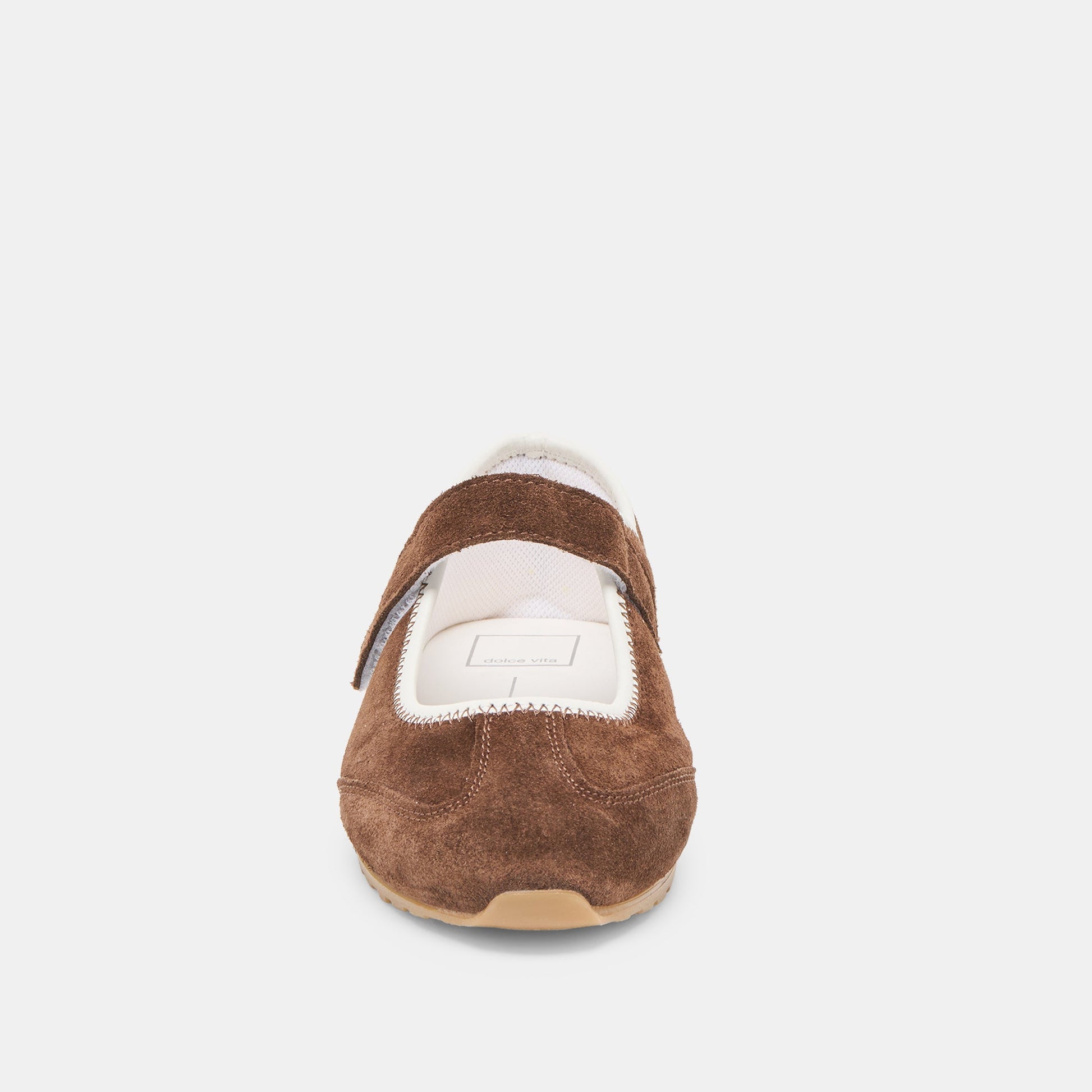 Dolce Vita Sofya Dk Brown Suede Sneakers
