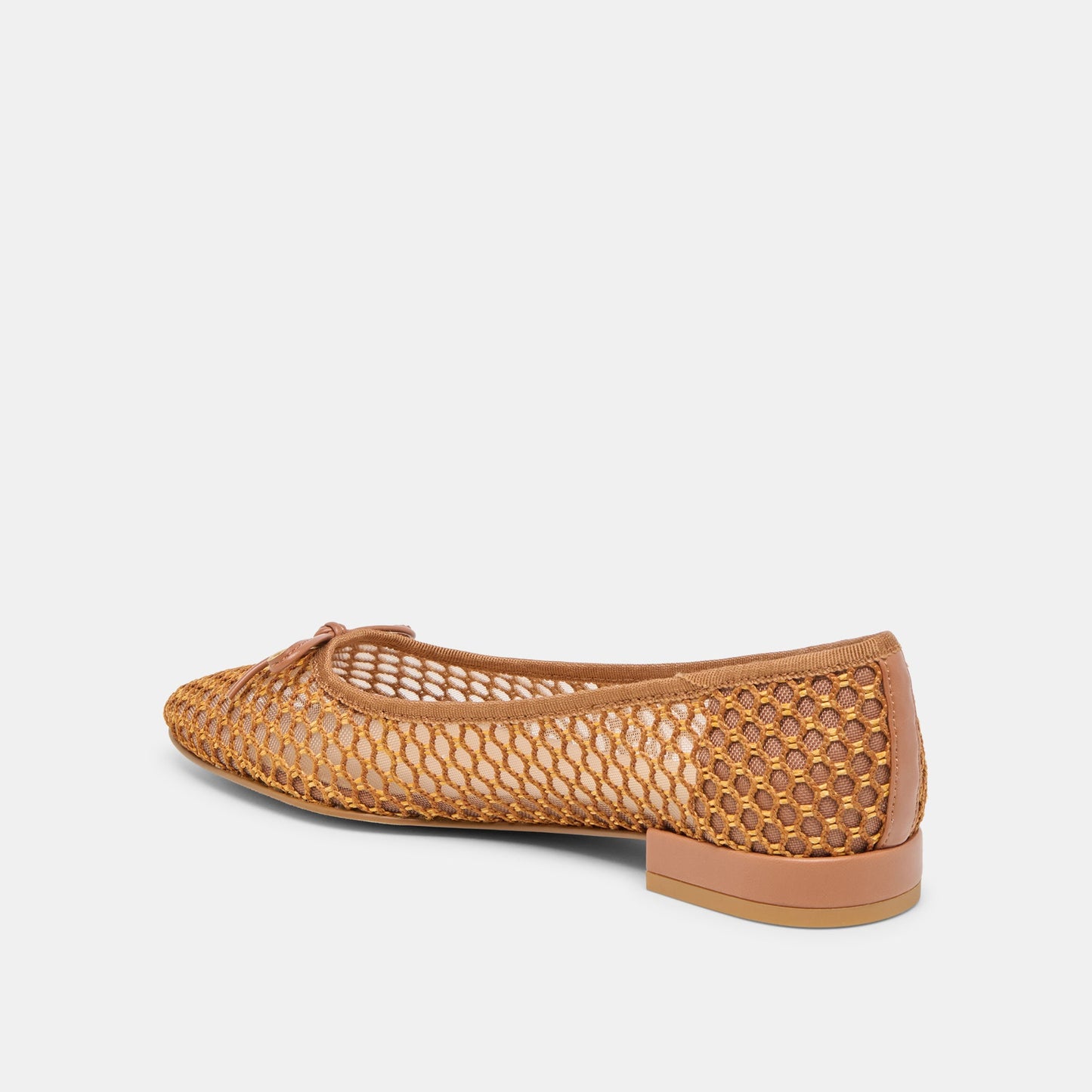 Dolce Vita Ulicia Coral Woven Mesh Ballet Flats