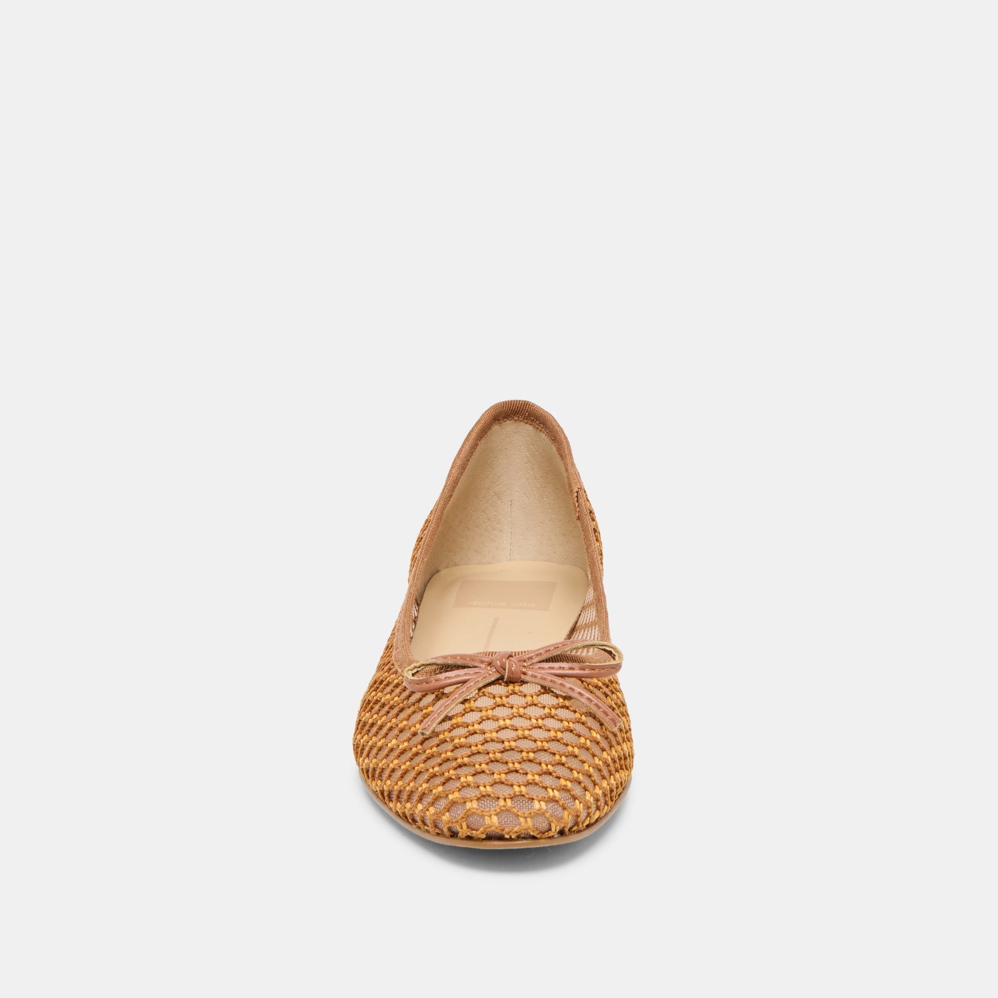 Dolce Vita Ulicia Coral Woven Mesh Ballet Flats