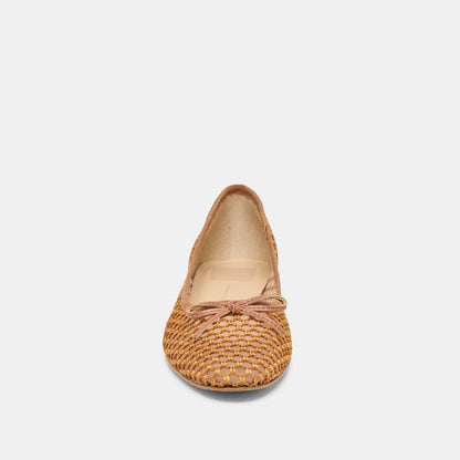 Dolce Vita Ulicia Coral Woven Mesh Ballet Flats