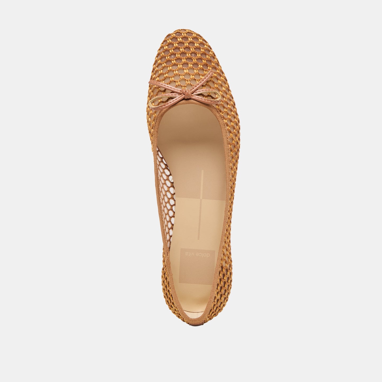 Dolce Vita Ulicia Coral Woven Mesh Ballet Flats
