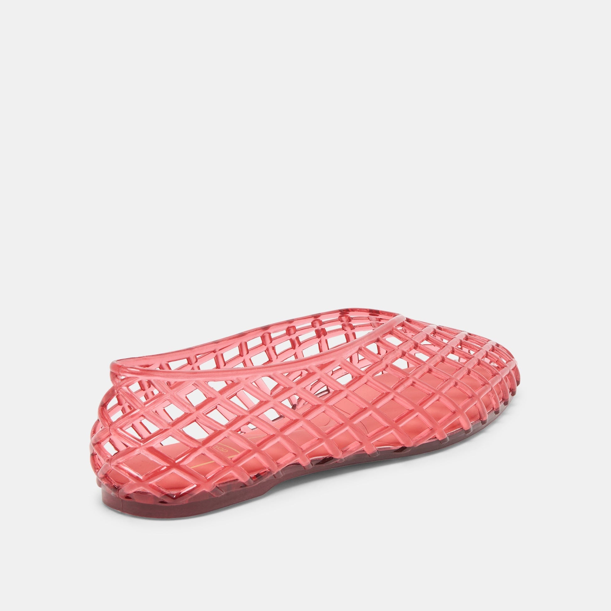 Dolce Vita Jam Coral Jelly Flats