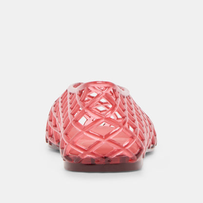Dolce Vita Jam Coral Jelly Flats