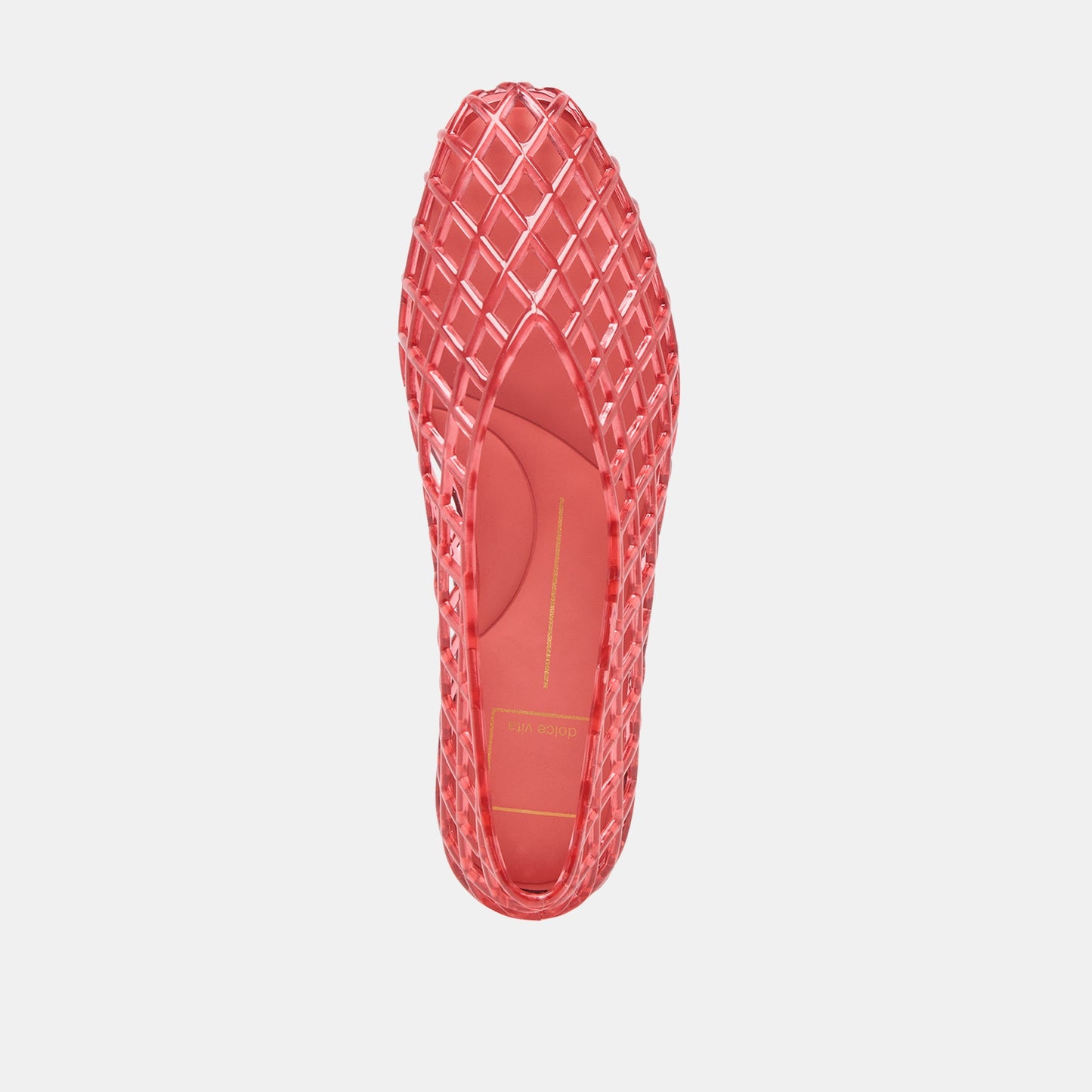 Dolce Vita Jam Coral Jelly Flats
