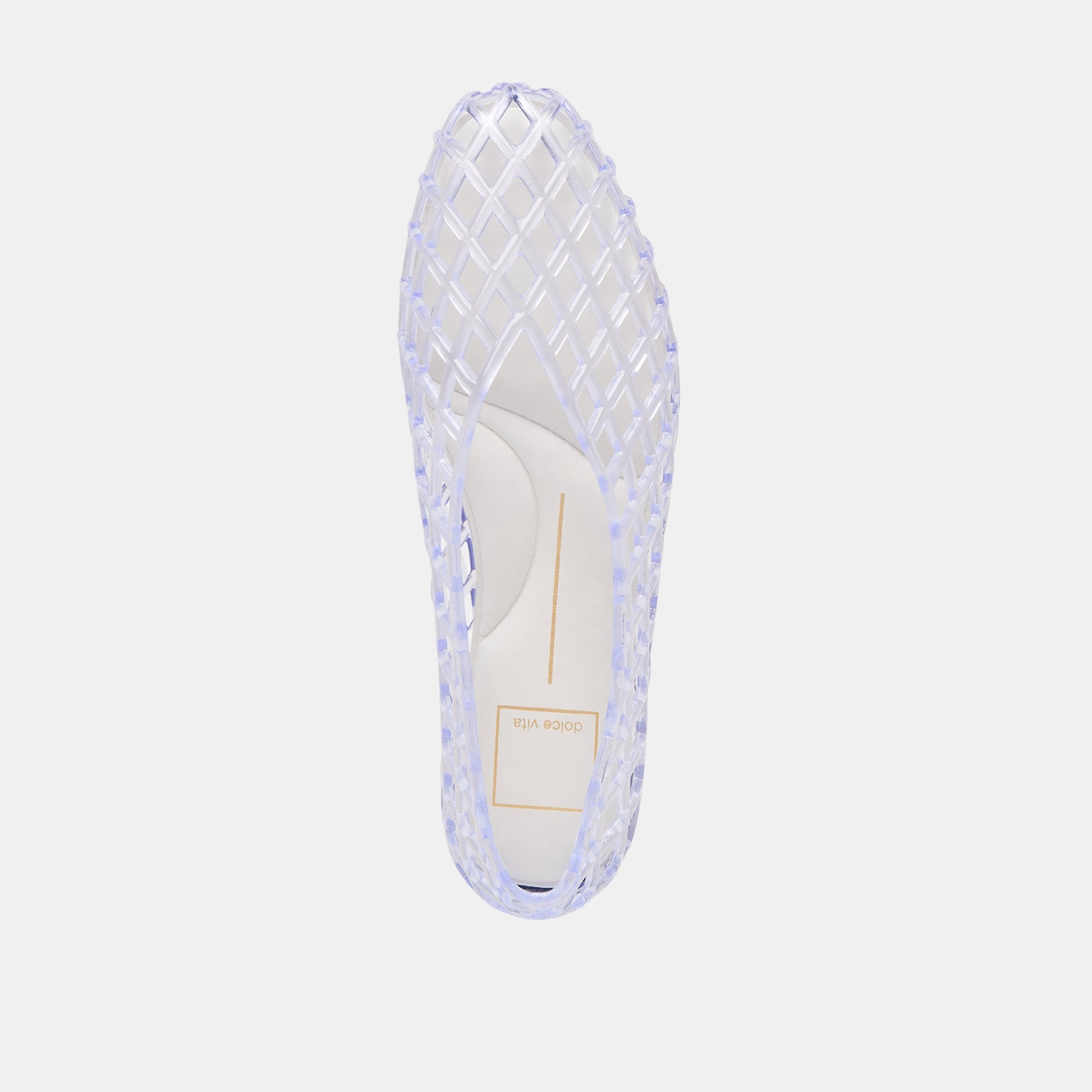 Dolce Vita Jam Crystal Jelly Flats