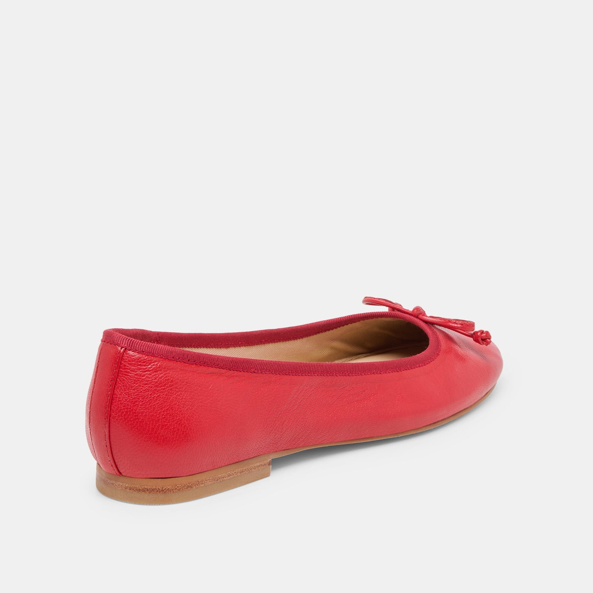Dolce Vita Ritla Cherry Leather Ballet Flats