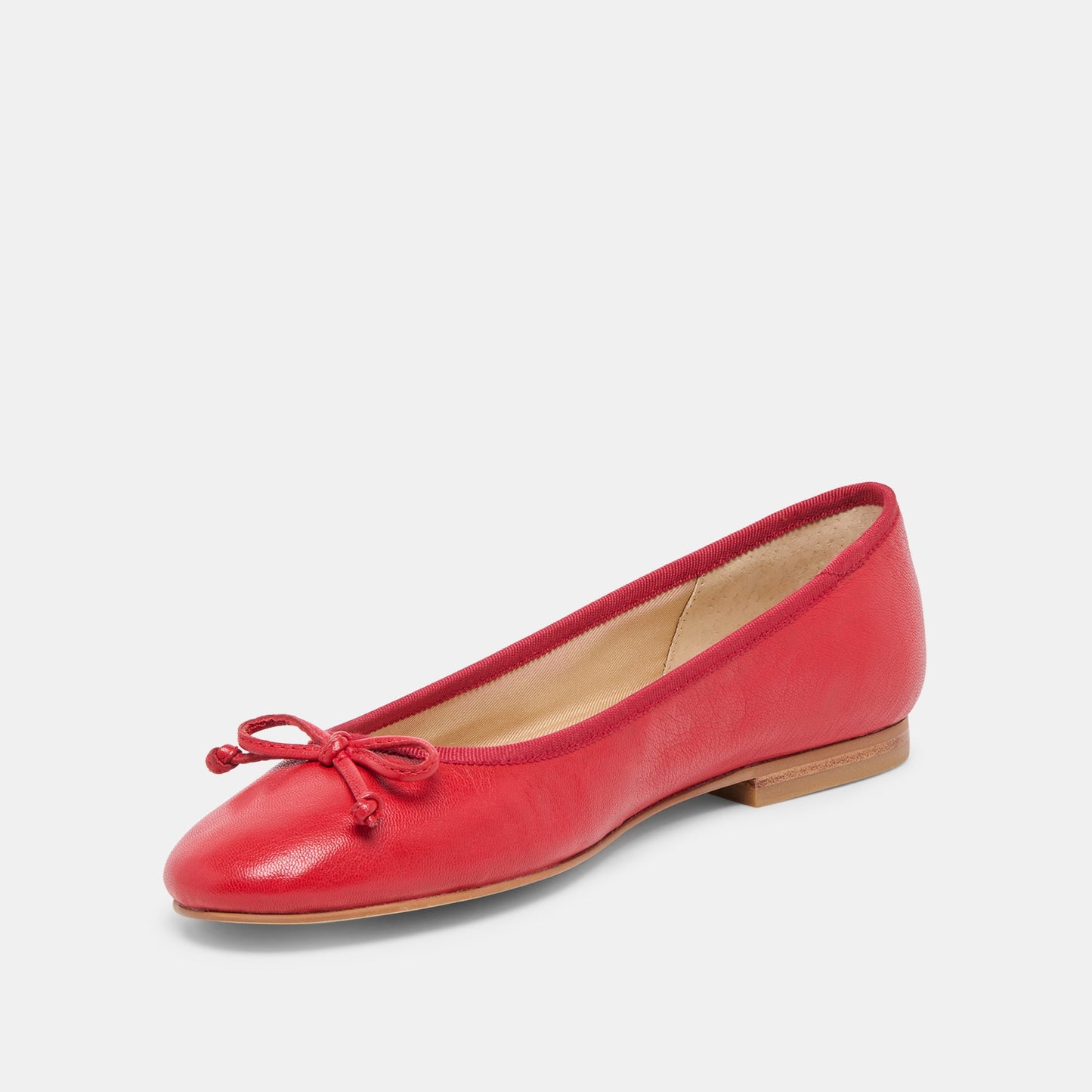 Dolce Vita Ritla Cherry Leather Ballet Flats