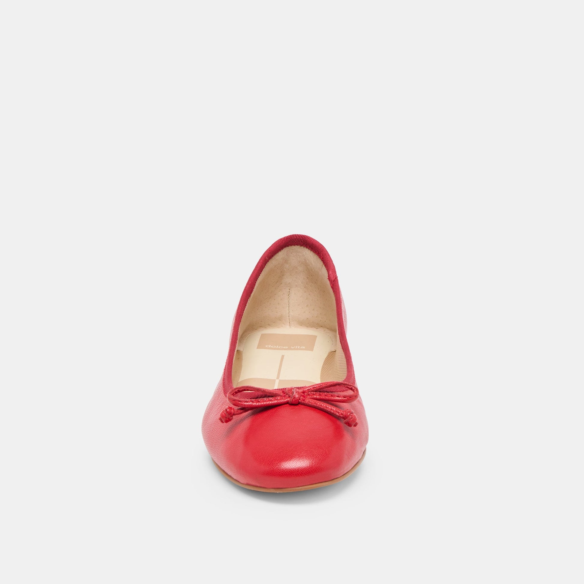Dolce Vita Ritla Cherry Leather Ballet Flats