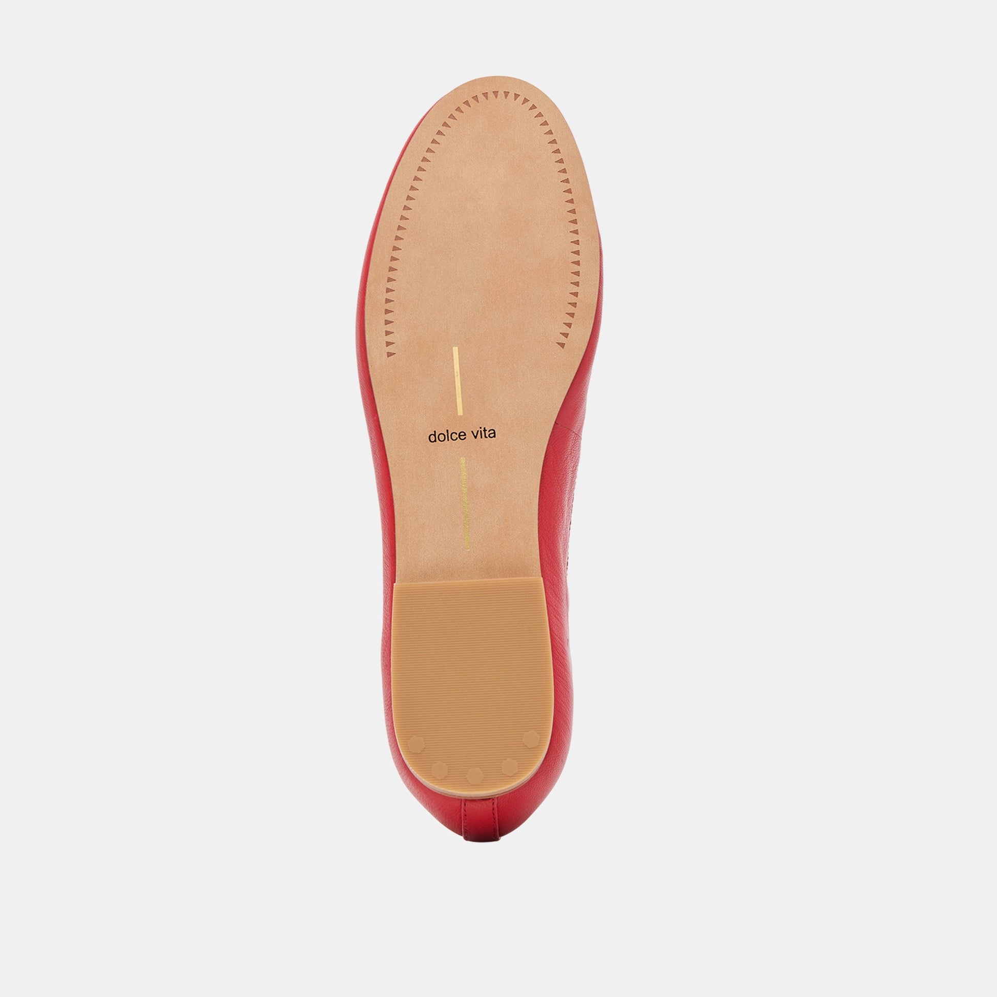 Dolce Vita Ritla Cherry Leather Ballet Flats