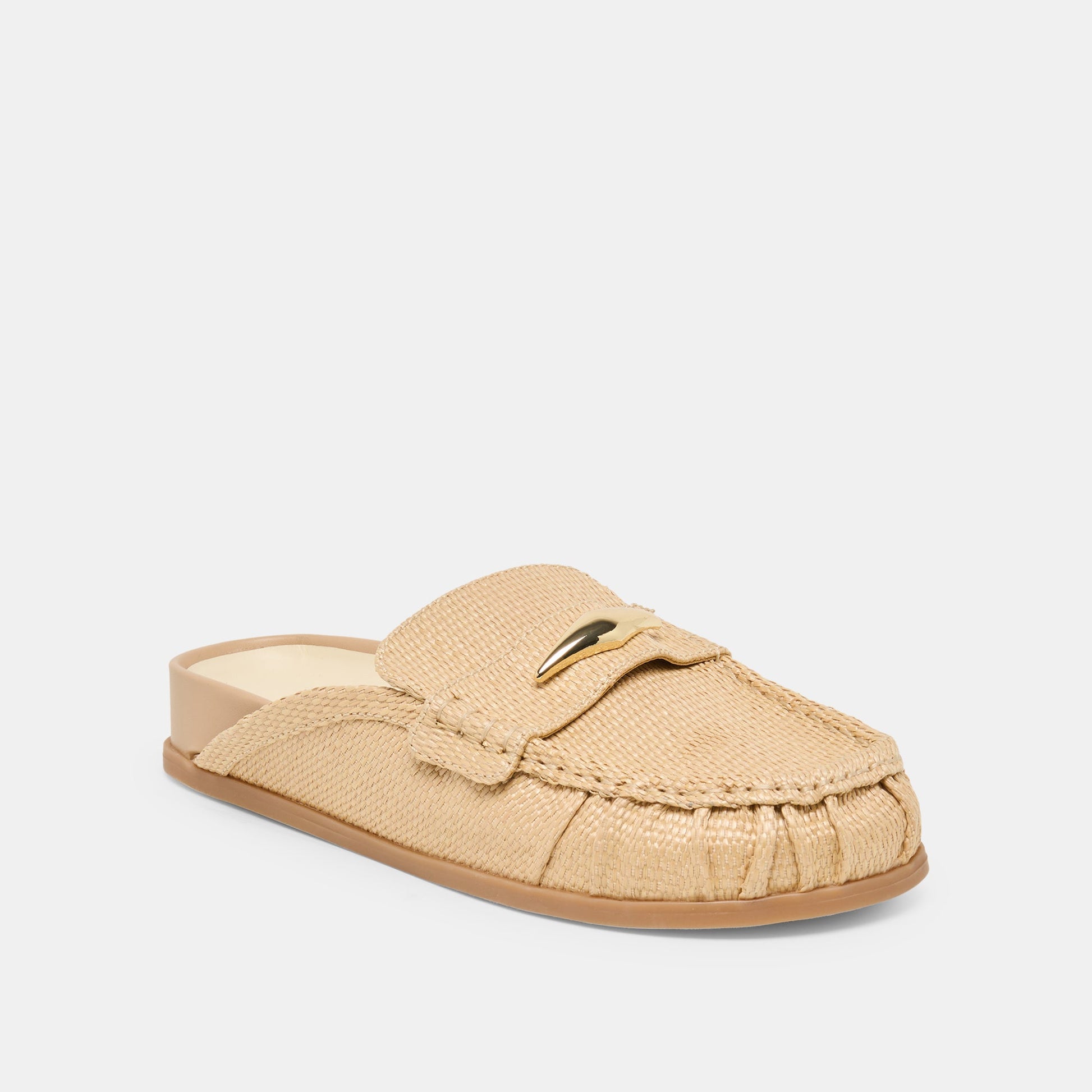 Dolce Vita Jodero Lt Natural Raffia Flats