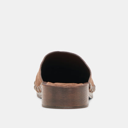 Dolce Vita Alanis Brown Suede Flats