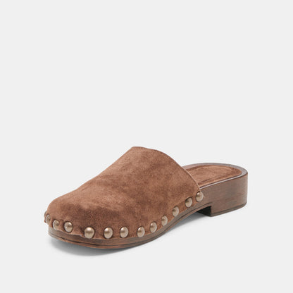 Dolce Vita Alanis Brown Suede Flats