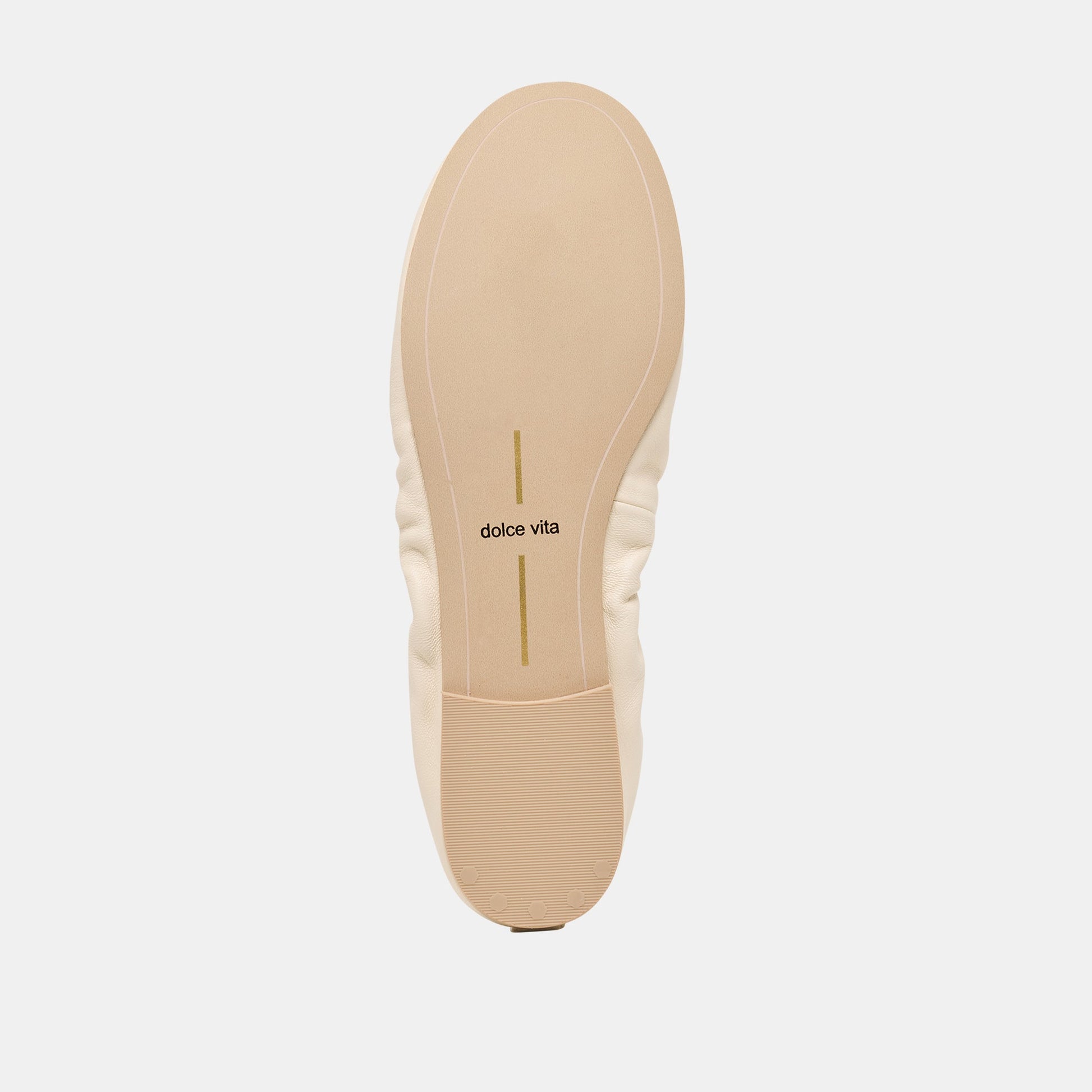 Dolce Vita Conrad Bone Leather Ballet Flats