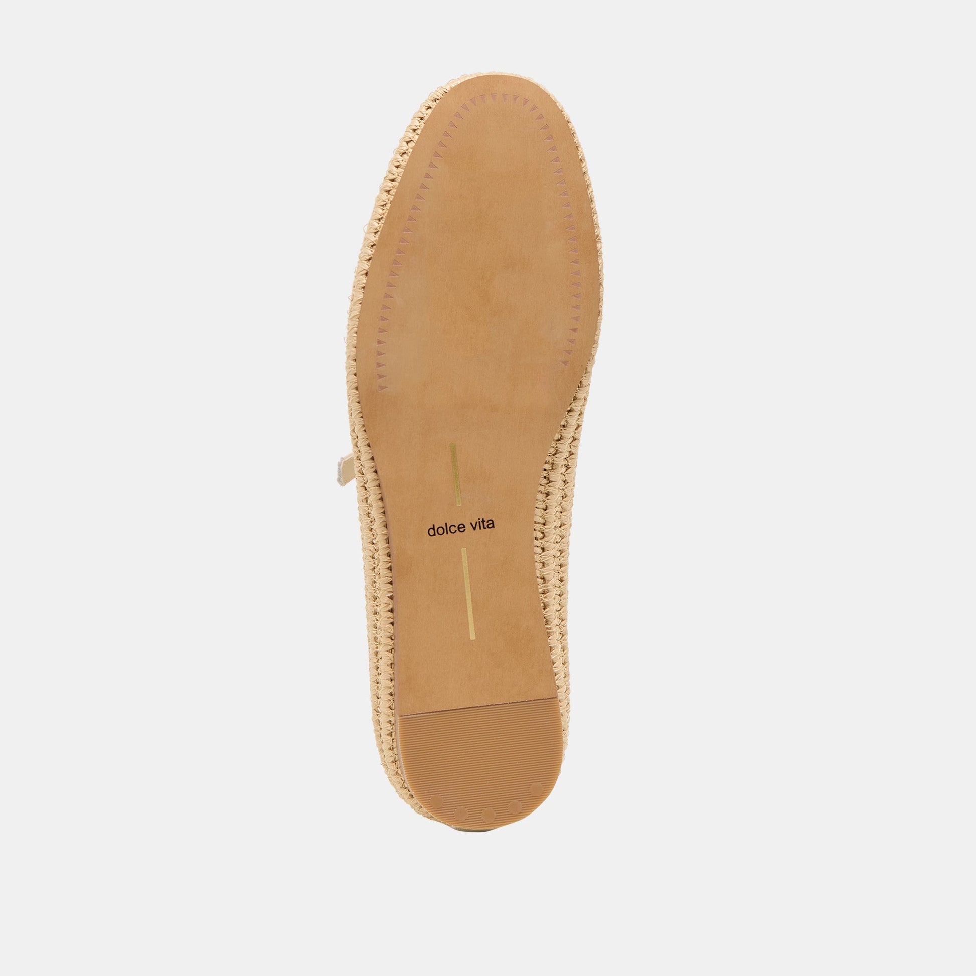 Dolce Vita Betony Off White Leather Ballet Flats