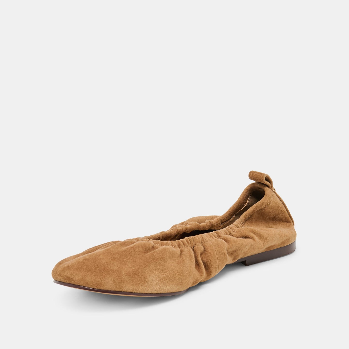 Dolce Vita Conrad Lt Brown Suede Ballet Flats