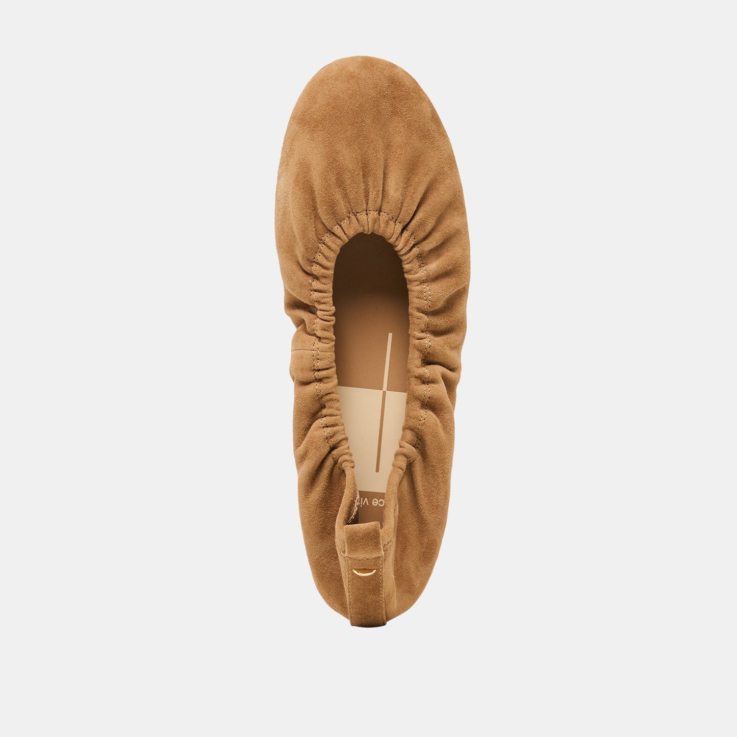 Dolce Vita Conrad Lt Brown Suede Ballet Flats