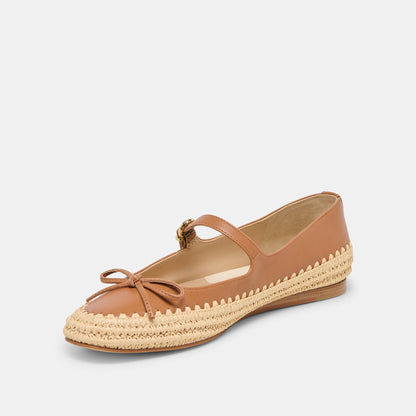 Dolce Vita Betony Saddle Leather Ballet Flats