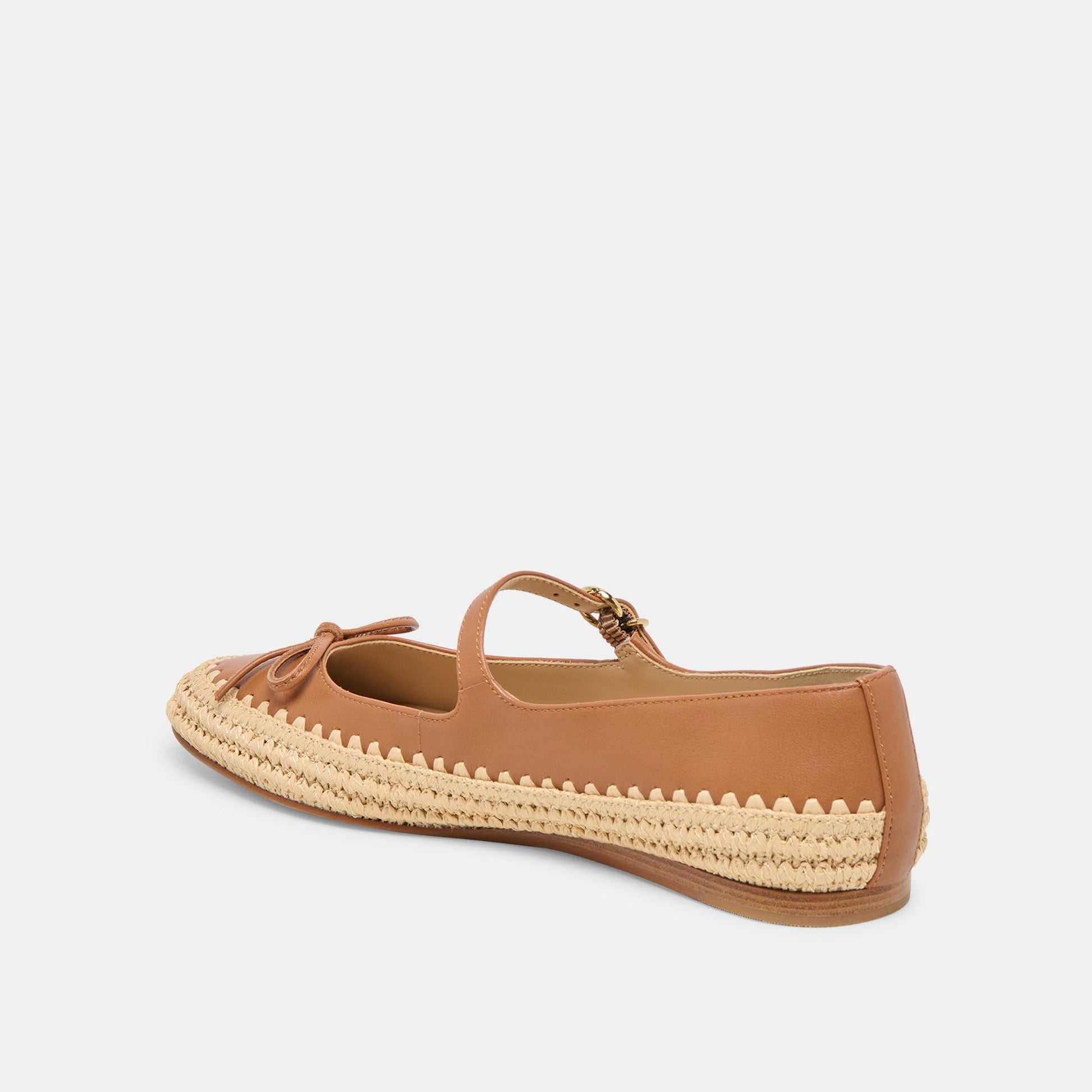Dolce Vita Betony Saddle Leather Ballet Flats