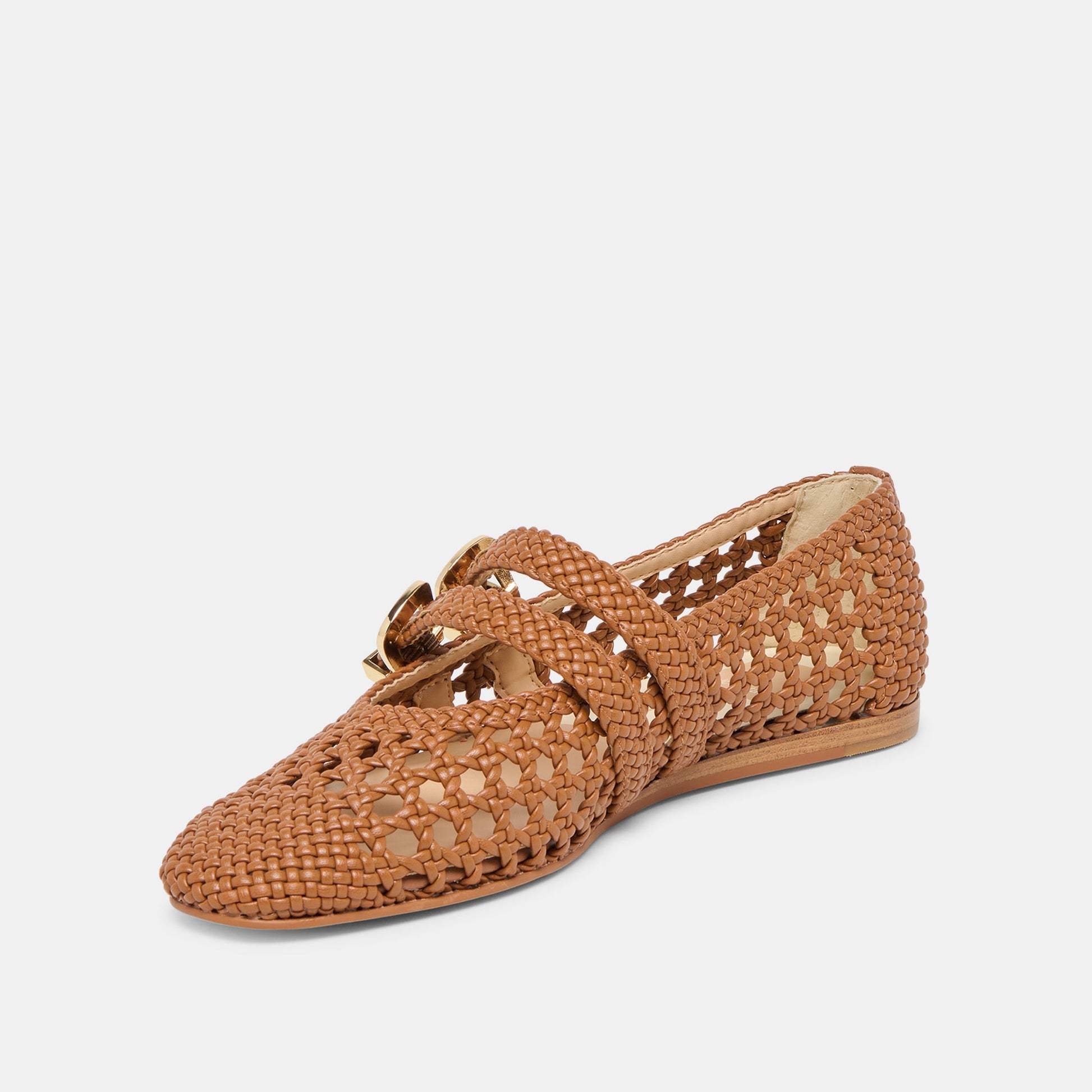 Dolce Vita Baylee Saddle Woven Stella Ballet Flats