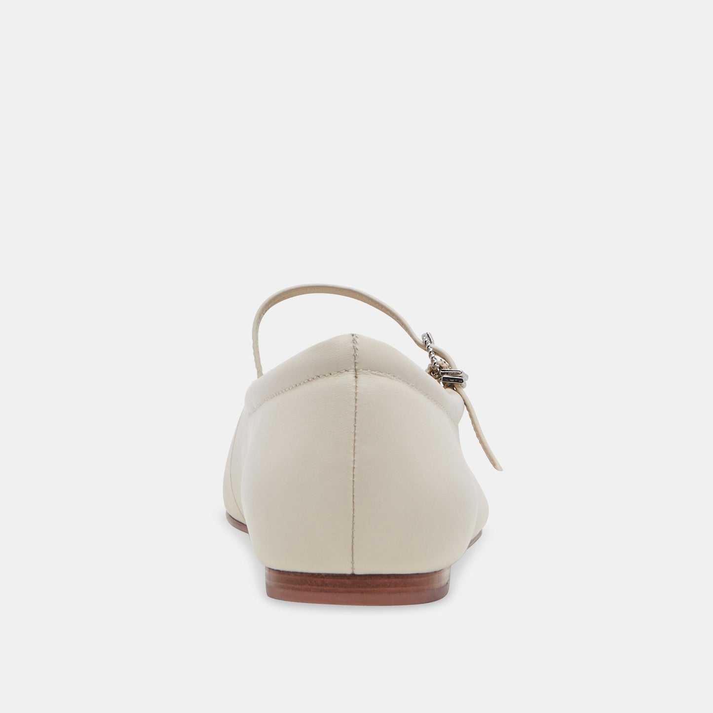 Dolce Vita Reyes Ivory Leather Ballet Flats