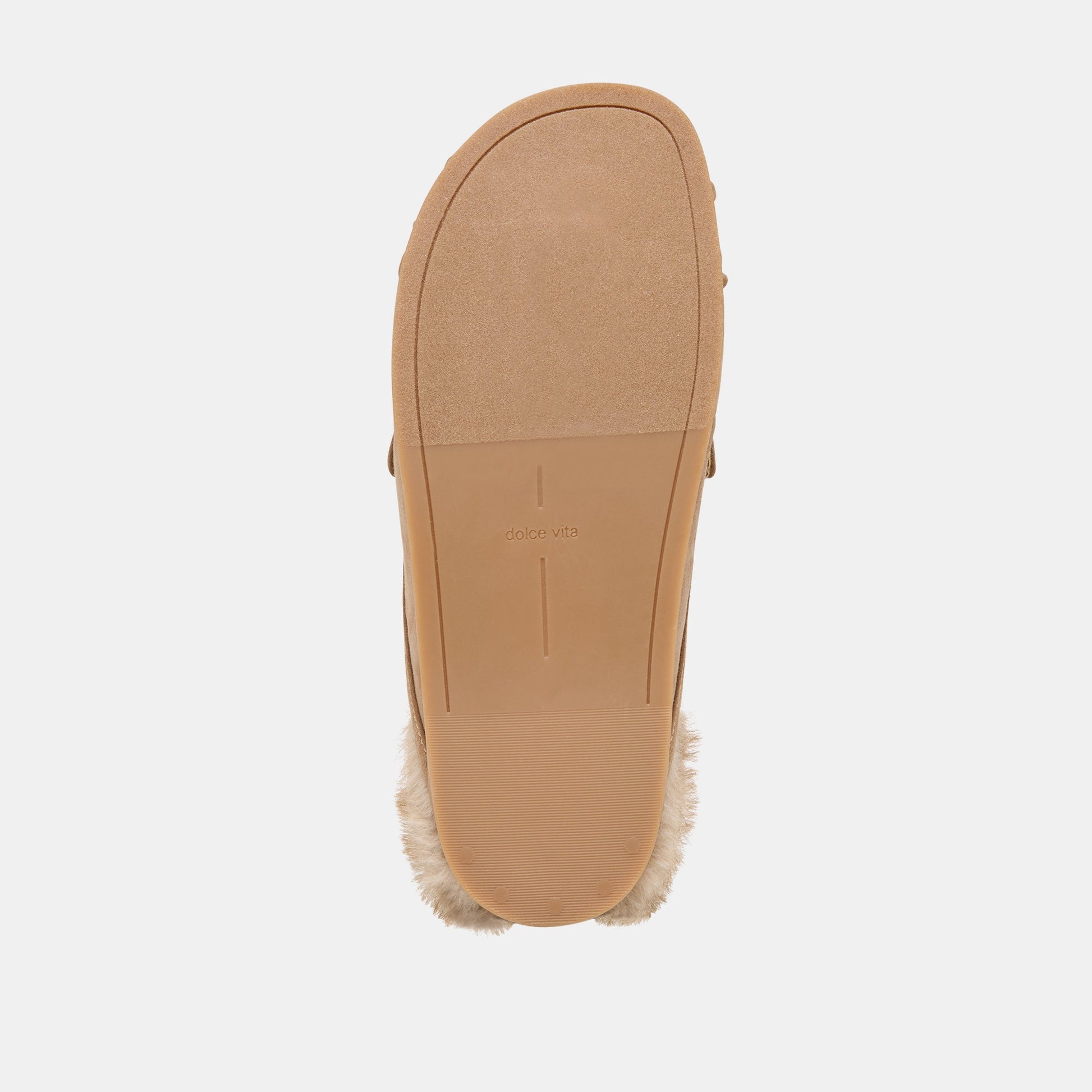 Dolce Vita Jodero Plush Mushroom Suede Flats