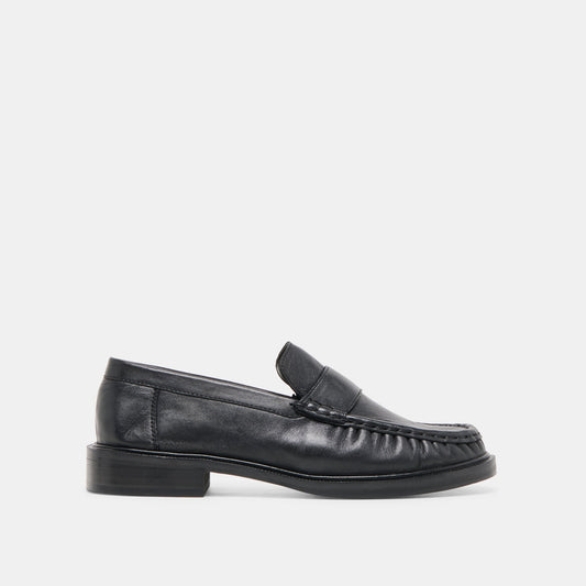 Dolce Vita Bodi Black Leather Loafers