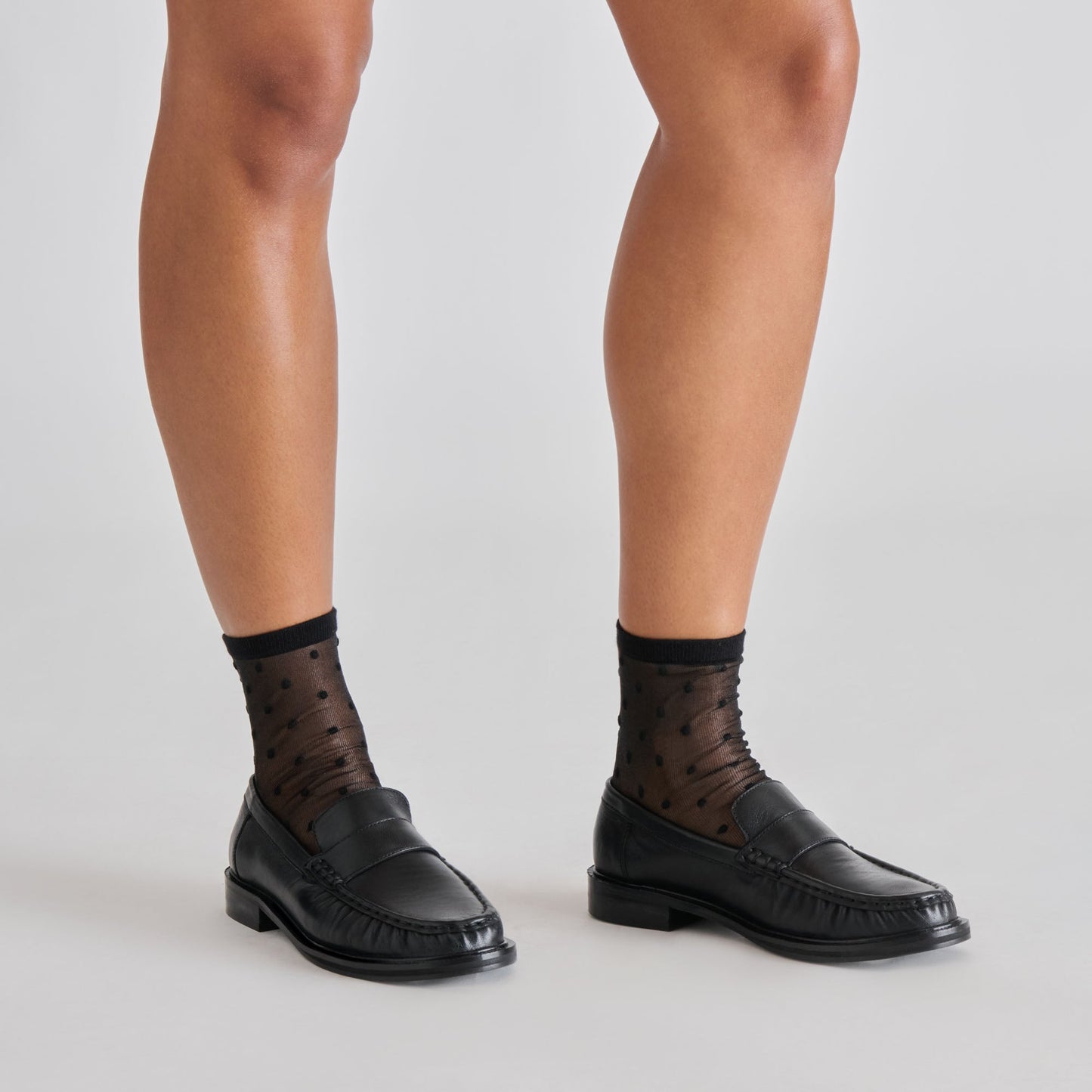 Dolce Vita Bodi Black Leather Loafers