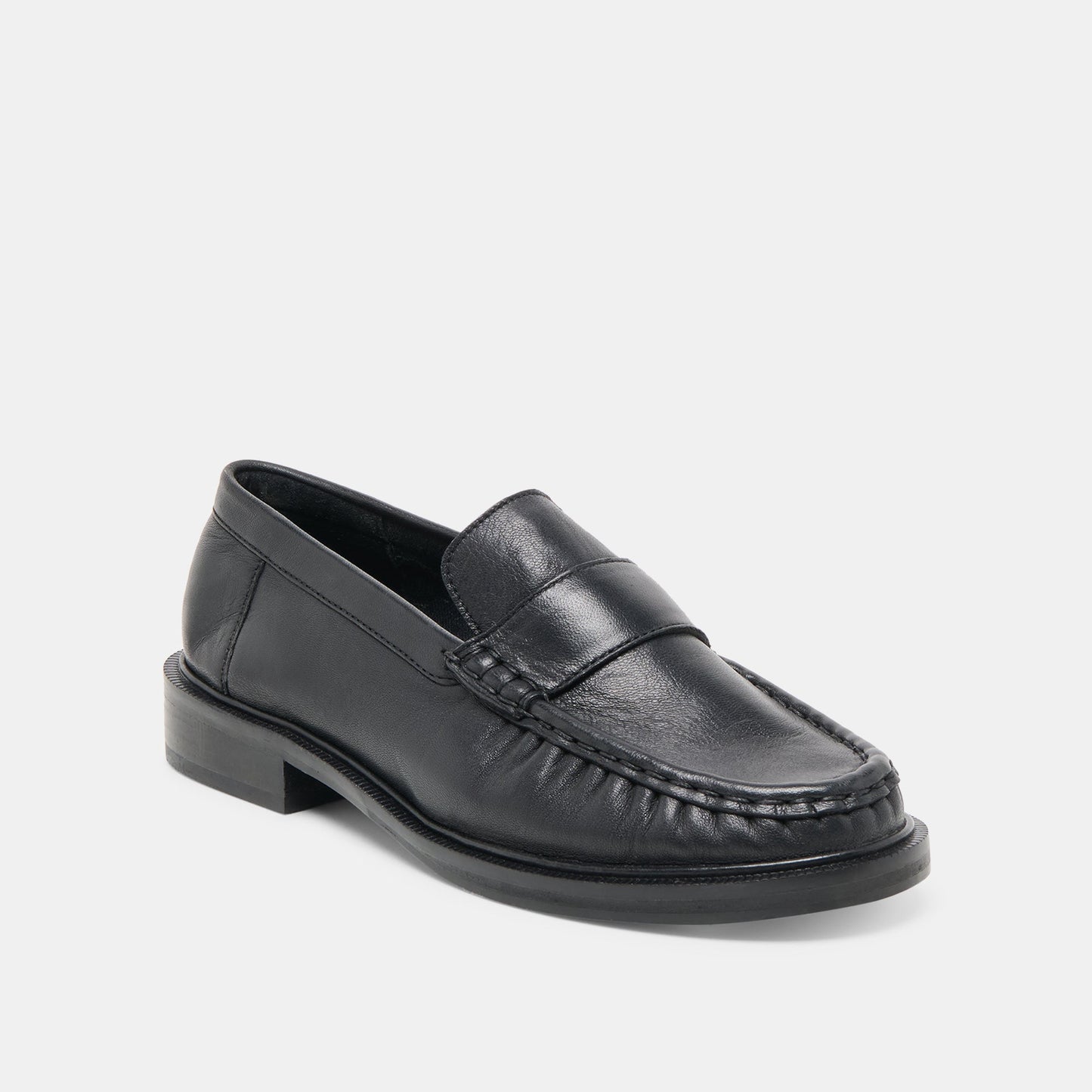 Dolce Vita Bodi Black Leather Loafers