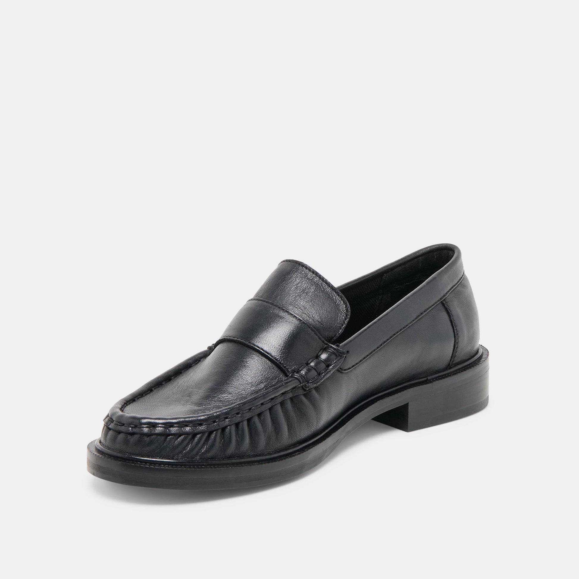 Dolce Vita Bodi Black Leather Loafers