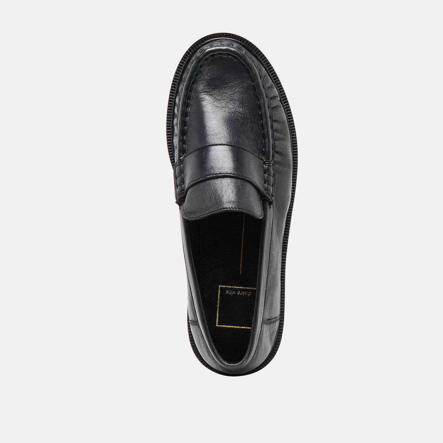 Dolce Vita Bodi Black Leather Loafers