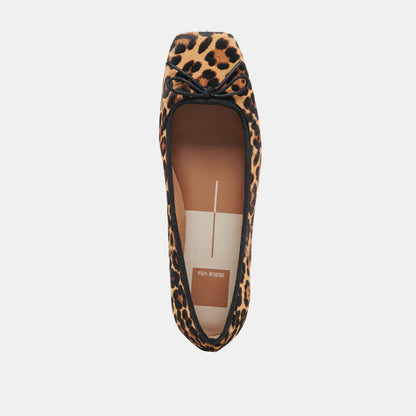 Dolce Vita Anisa Ballet Flats DK LEOPARD CALF HAIR