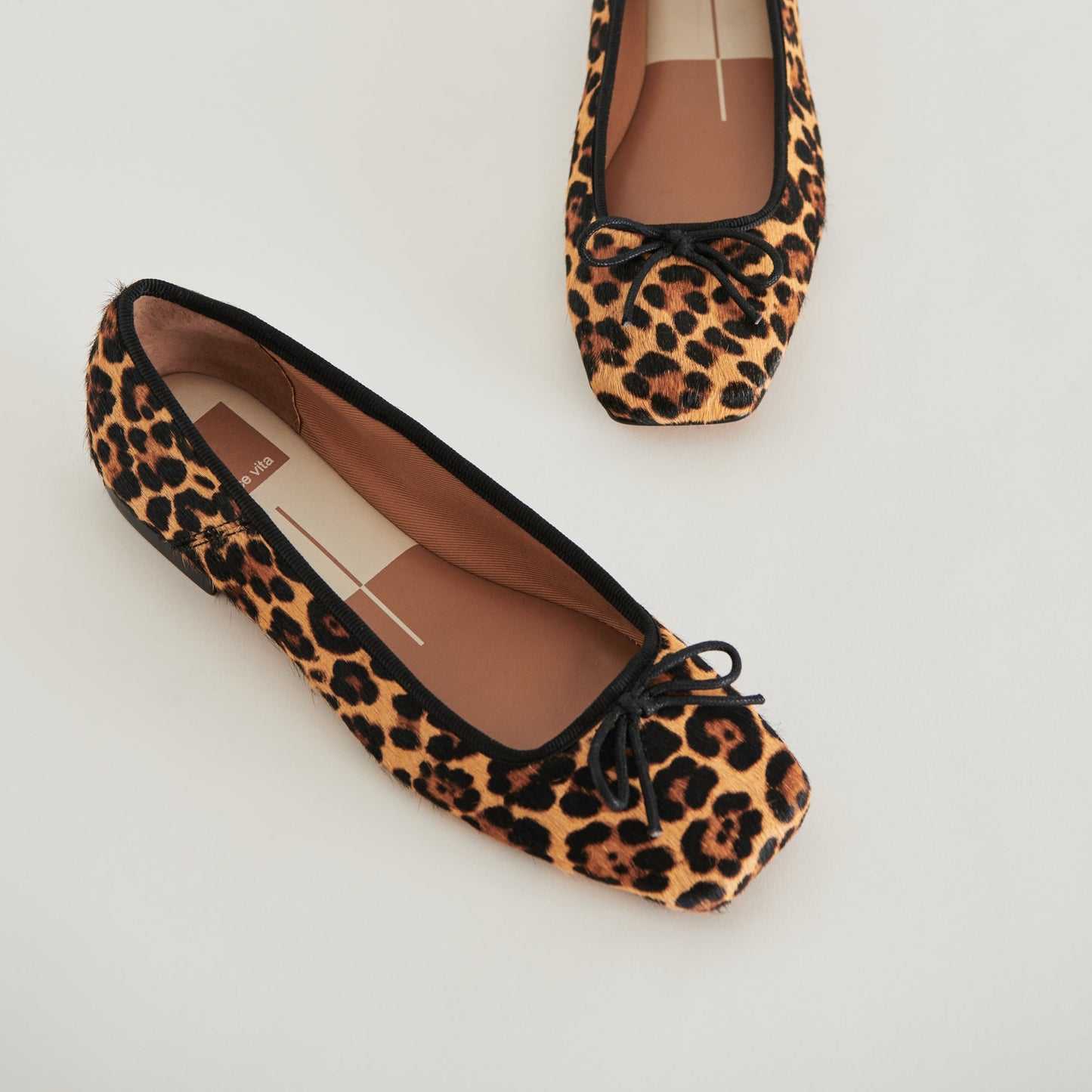 Dolce Vita Anisa Ballet Flats DK LEOPARD CALF HAIR