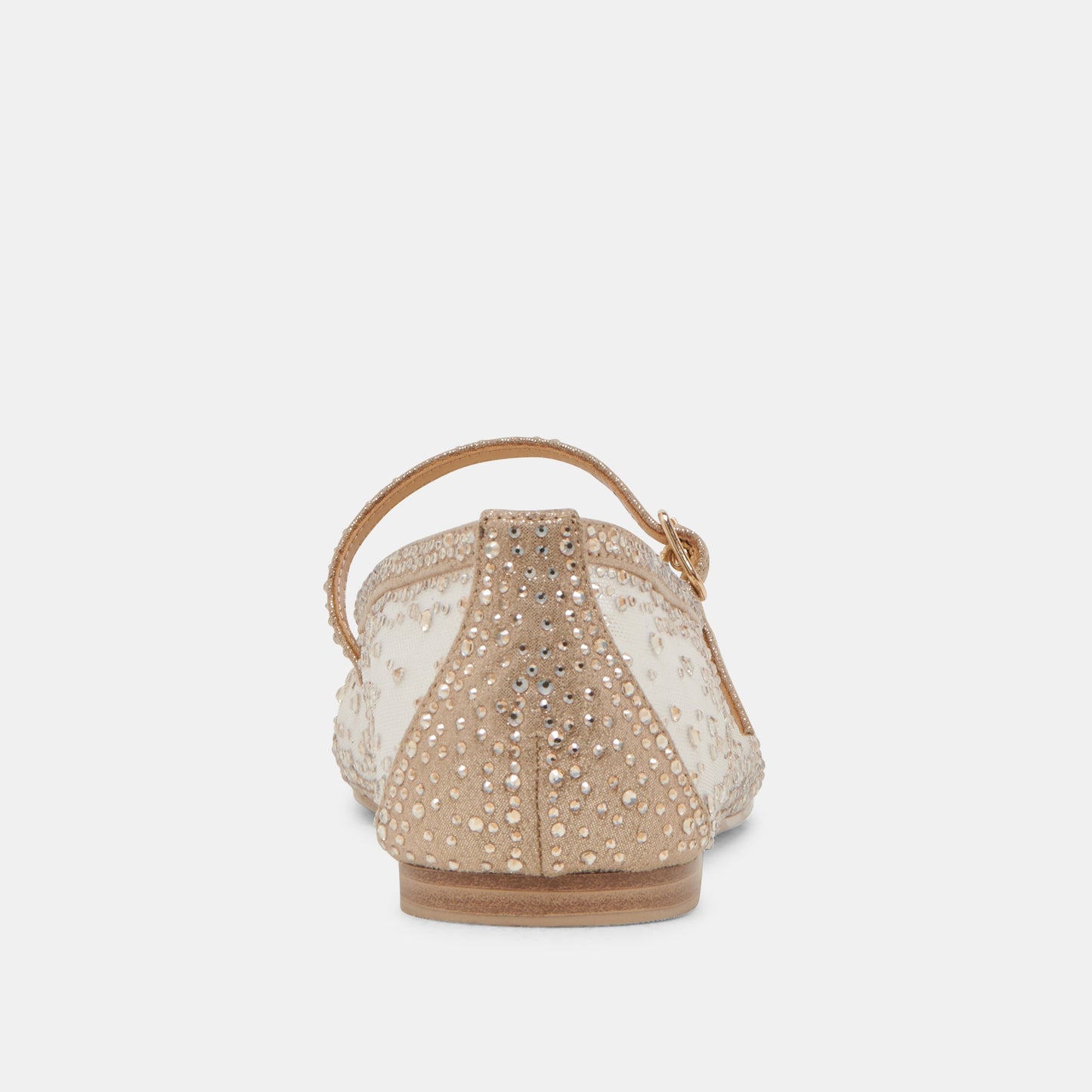 Dolce Vita REYES CRYSTAL BALLET FLATS GOLD MESH