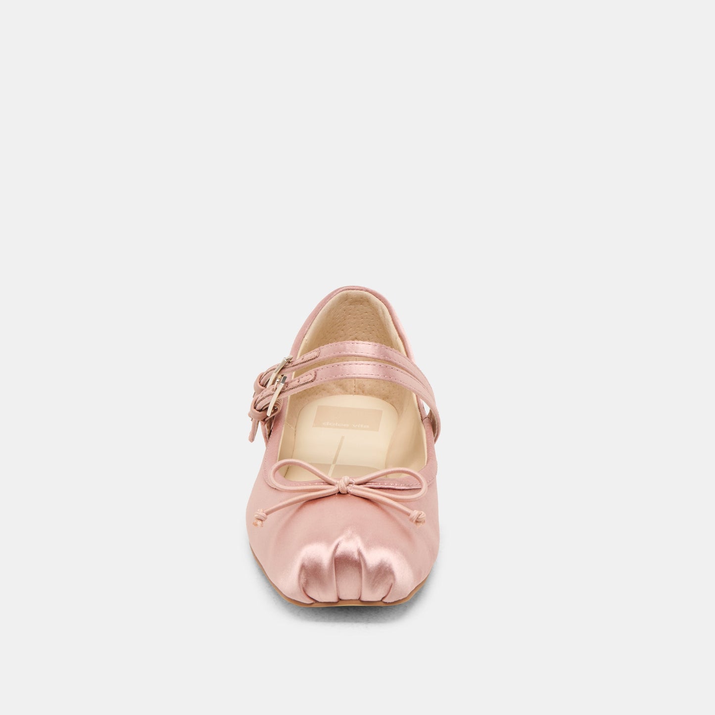Dolce Vita Gibsen Blush Satin Ballet Flats