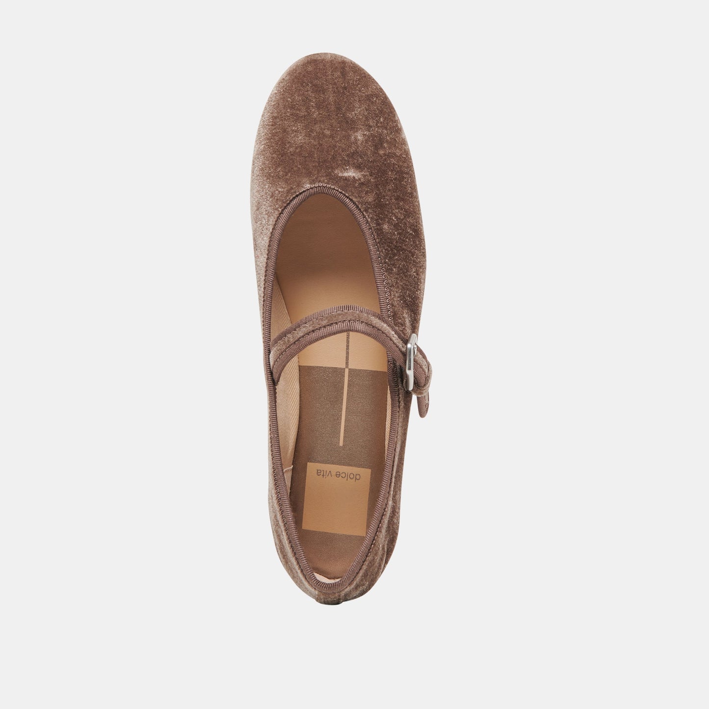 Dolce Vita ROSLYN BALLET FLATS SMOKE VELVET