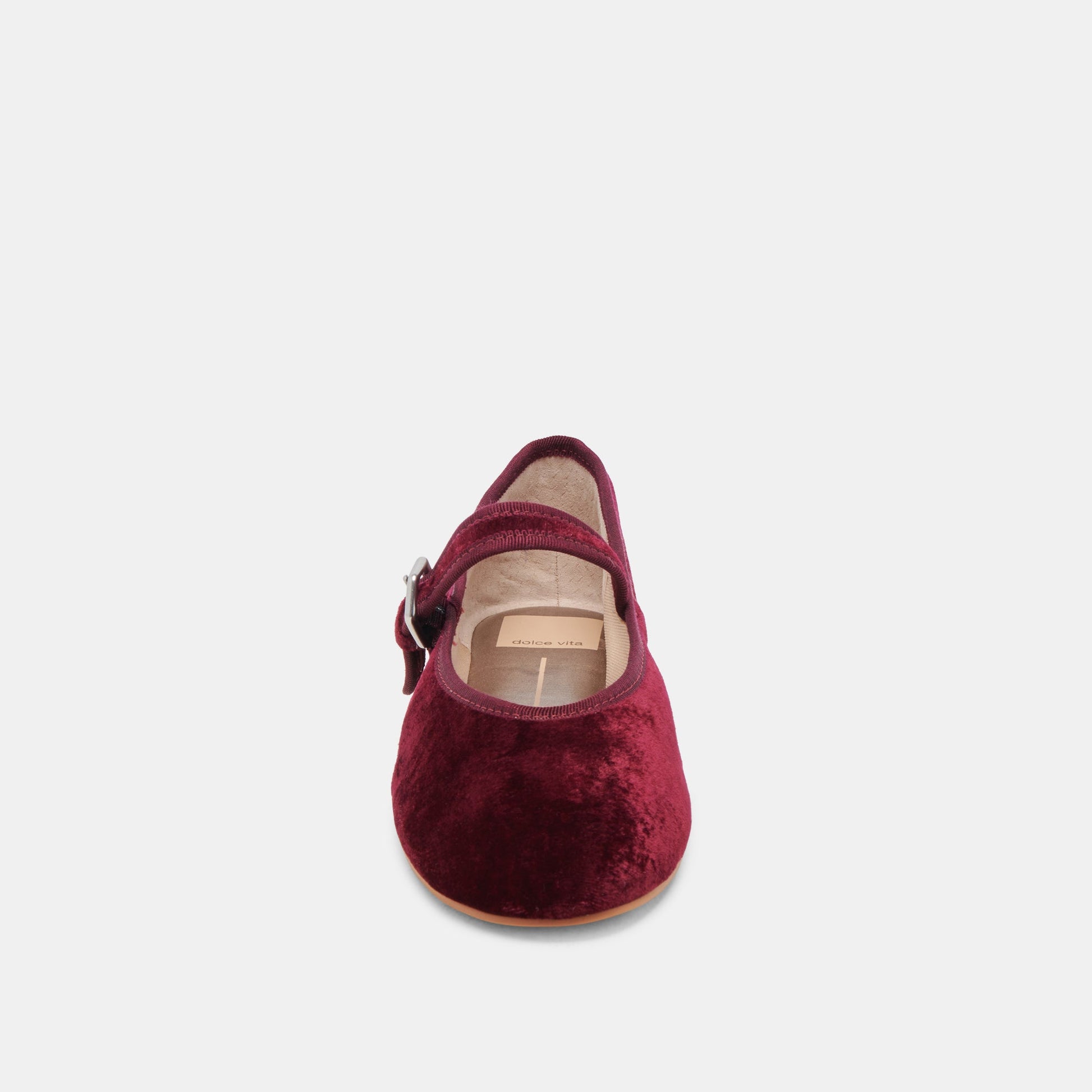 Dolce Vita ROSLYN BALLET FLATS WINE VELVET