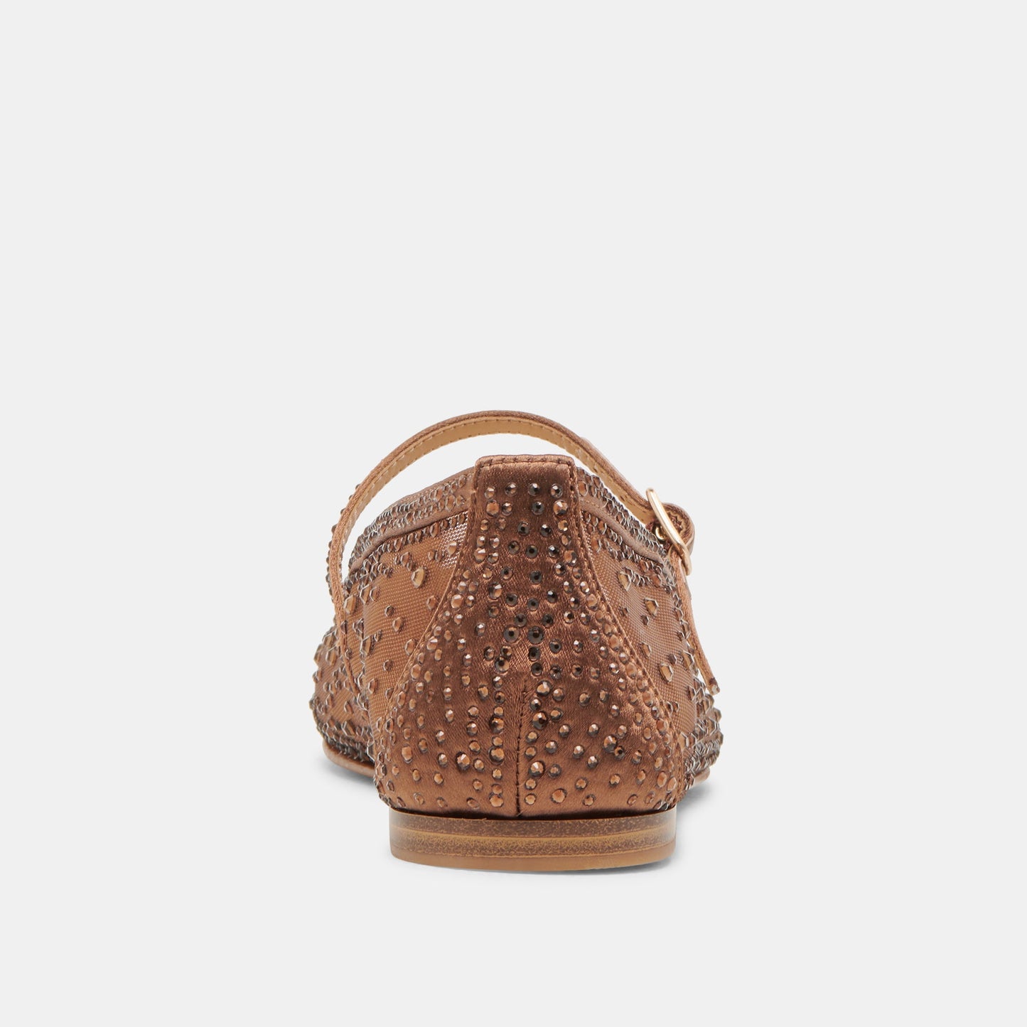 Dolce Vita REYES CRYSTAL BALLET FLATS MID BROWN MESH