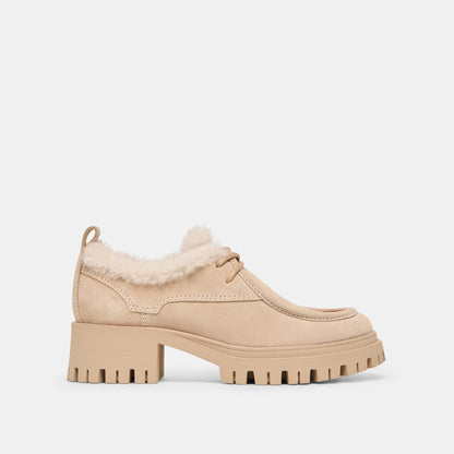 Dolce Vita Milza Plush Dune Suede Loafers