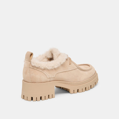 Dolce Vita Milza Plush Dune Suede Loafers