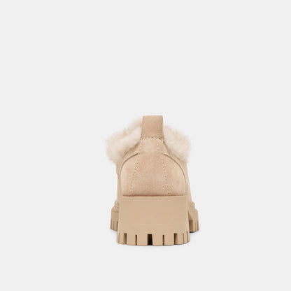 Dolce Vita Milza Plush Dune Suede Loafers