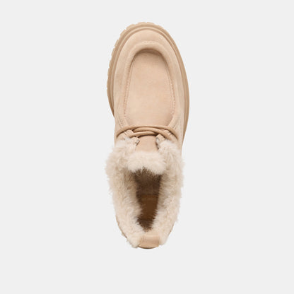 Dolce Vita Milza Plush Dune Suede Loafers