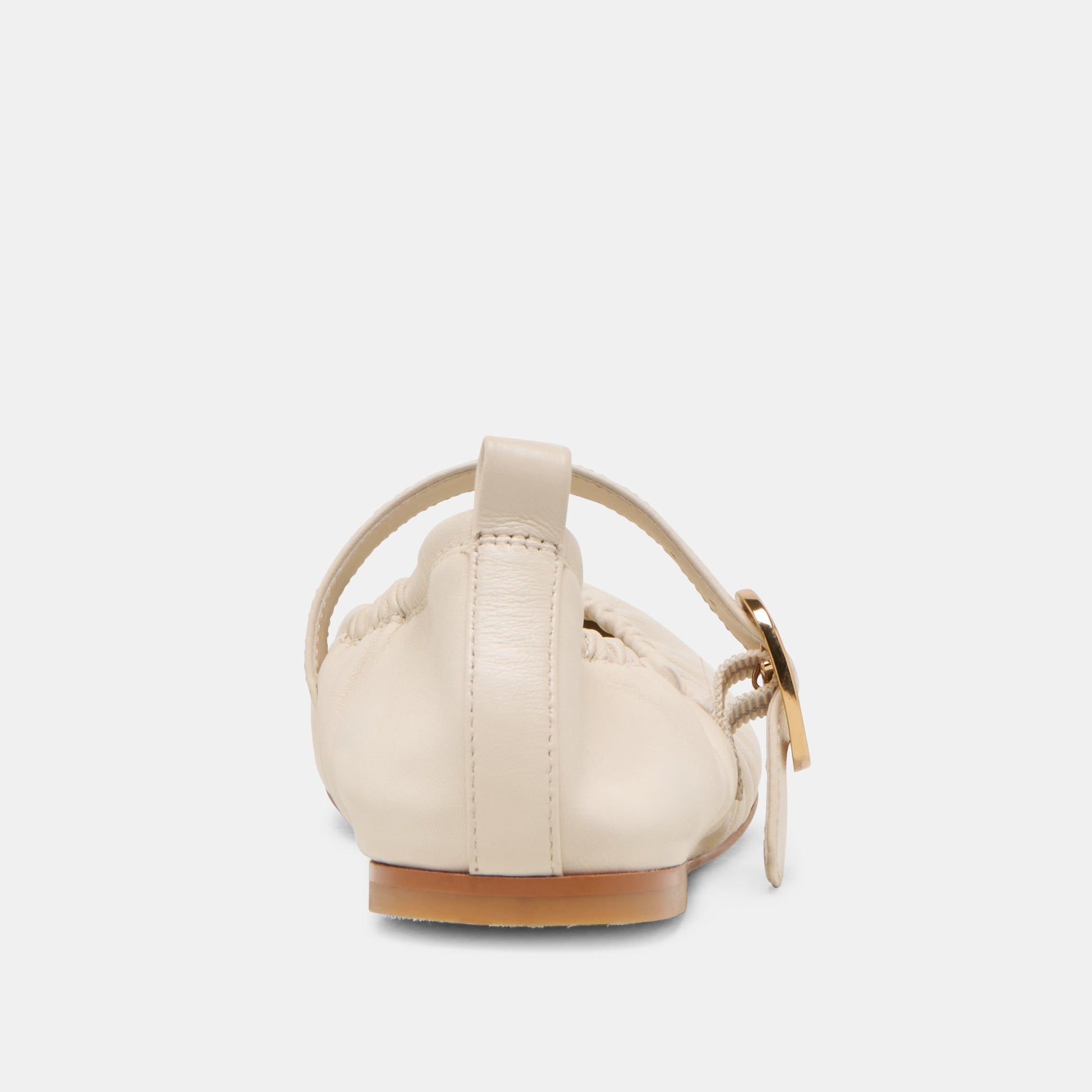 Dolce Vita Caely Bone Leather Ballet Flats